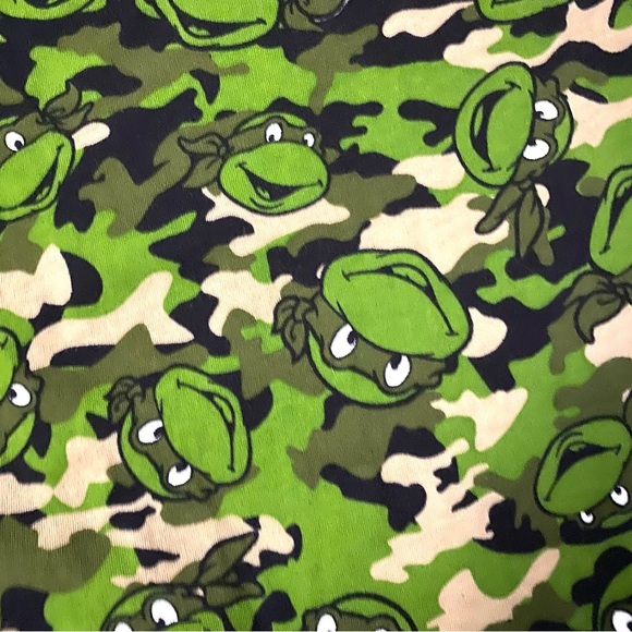 Teenage Mutant Ninja Turtles Camo Print Sleep Pajama Pants For Adults Size Small - Picture 3 of 7